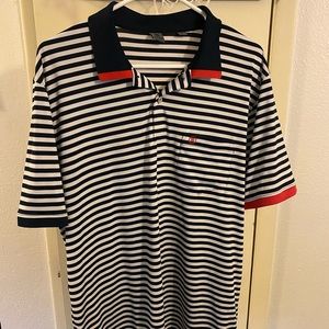 G/Fore Mens Striped Polo Size XL